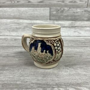 Vintage Gerzit GERZ West Germany Small Mug Pottery Coffee Cup